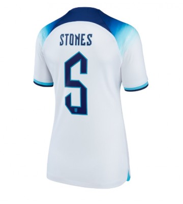 Lacne Ženy Futbalové dres Anglicko John Stones #5 MS 2022 Krátky Rukáv - Domáci